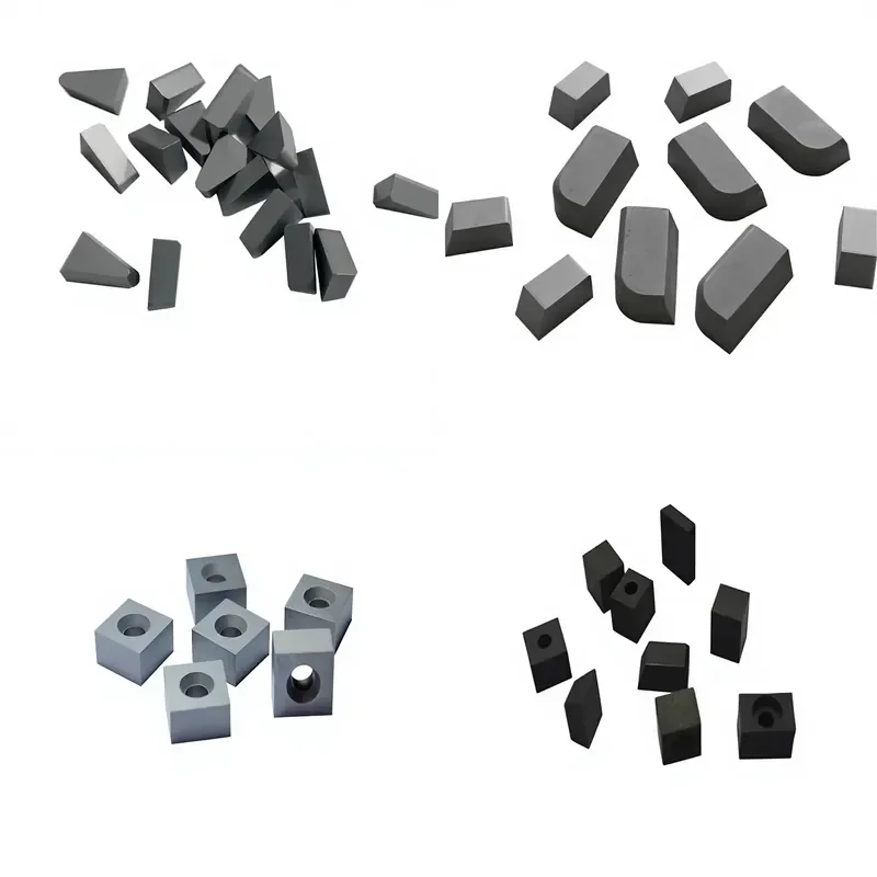 Brazed Tool Bits of Widia Carbide Welding Tips Grade K10/k20/k30 89HRA Hardness Wear Resistant for Turning Process
