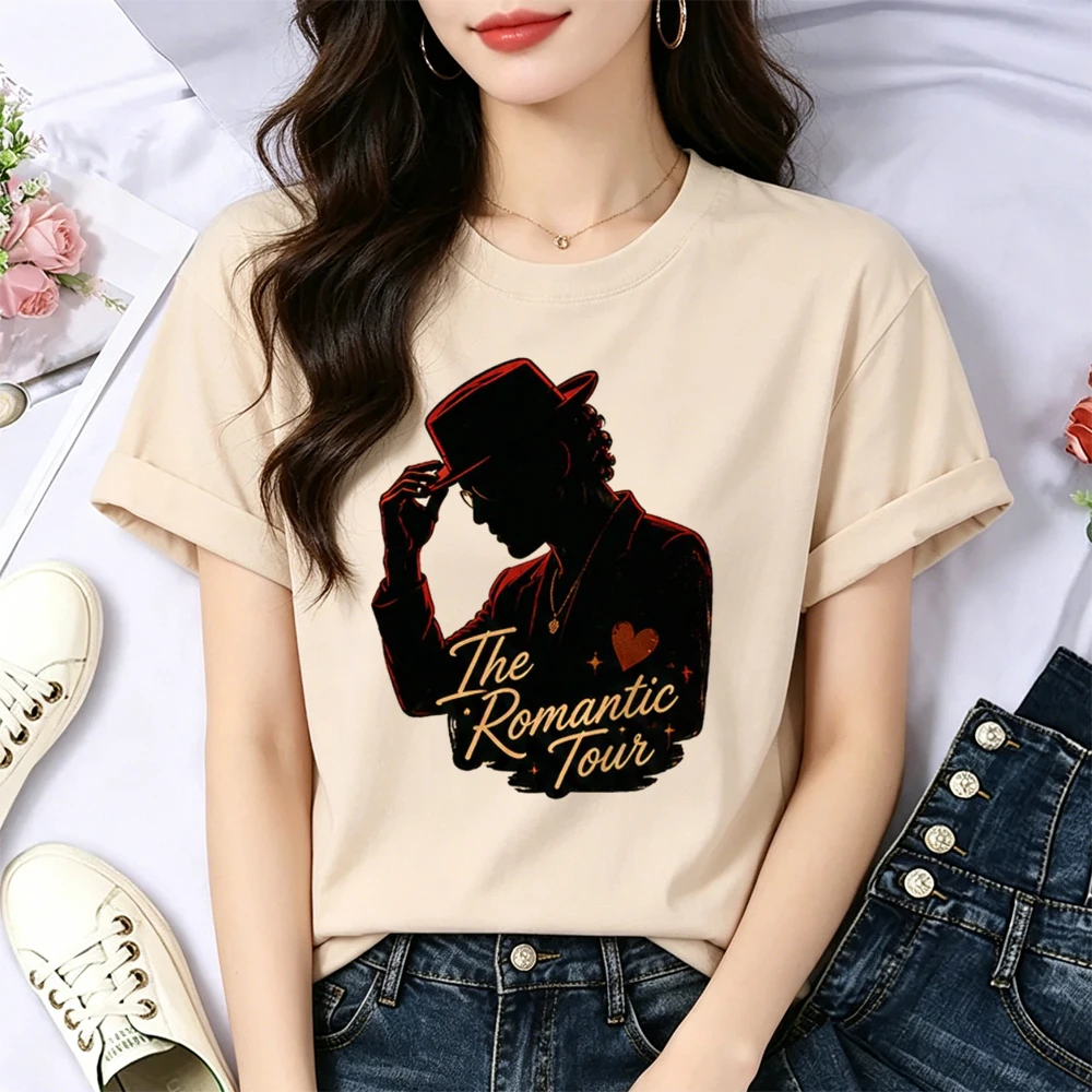 Bruno Mars t shirt femme clearance sales goth Retro gyaru y2k t shirt meme aesthetic jojifuku graphic