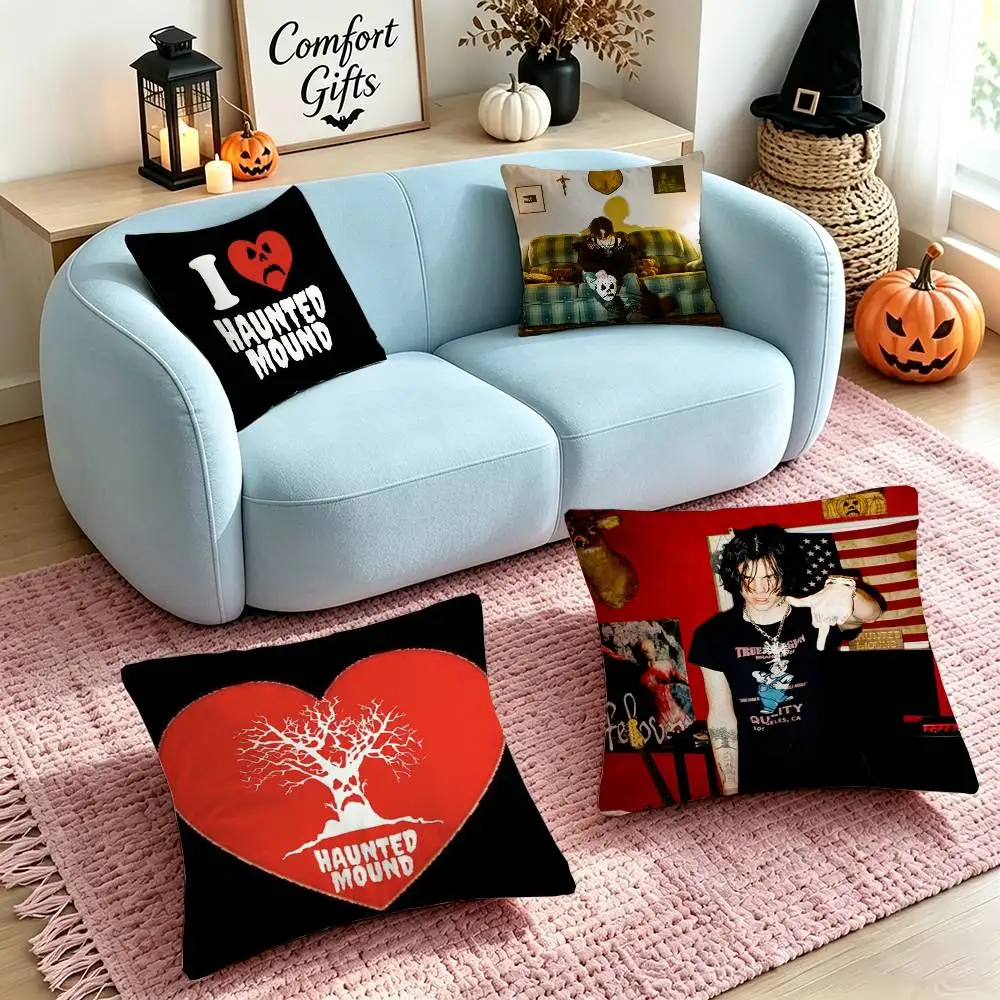 Sematary Haunted Mound Harold USA  Square Double-Sided printed Pillow Case Bedroom Bedside Pillow Sofa Cushion Cover