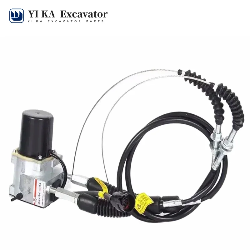 For Excavator Kato HD450 512 700 820R 1023 1430-3 Accelerator Motor Cable Refueling Motor