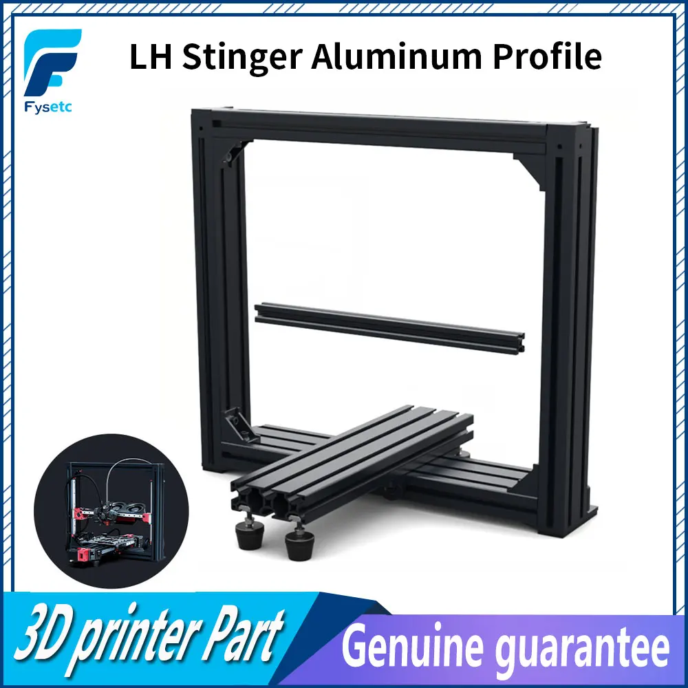 

FYSETC LH Stinger Aluminum Profile Structural Kit Aluminum Extrusion Profile Frame Kit For LH Stinger 3D Printer Accessories