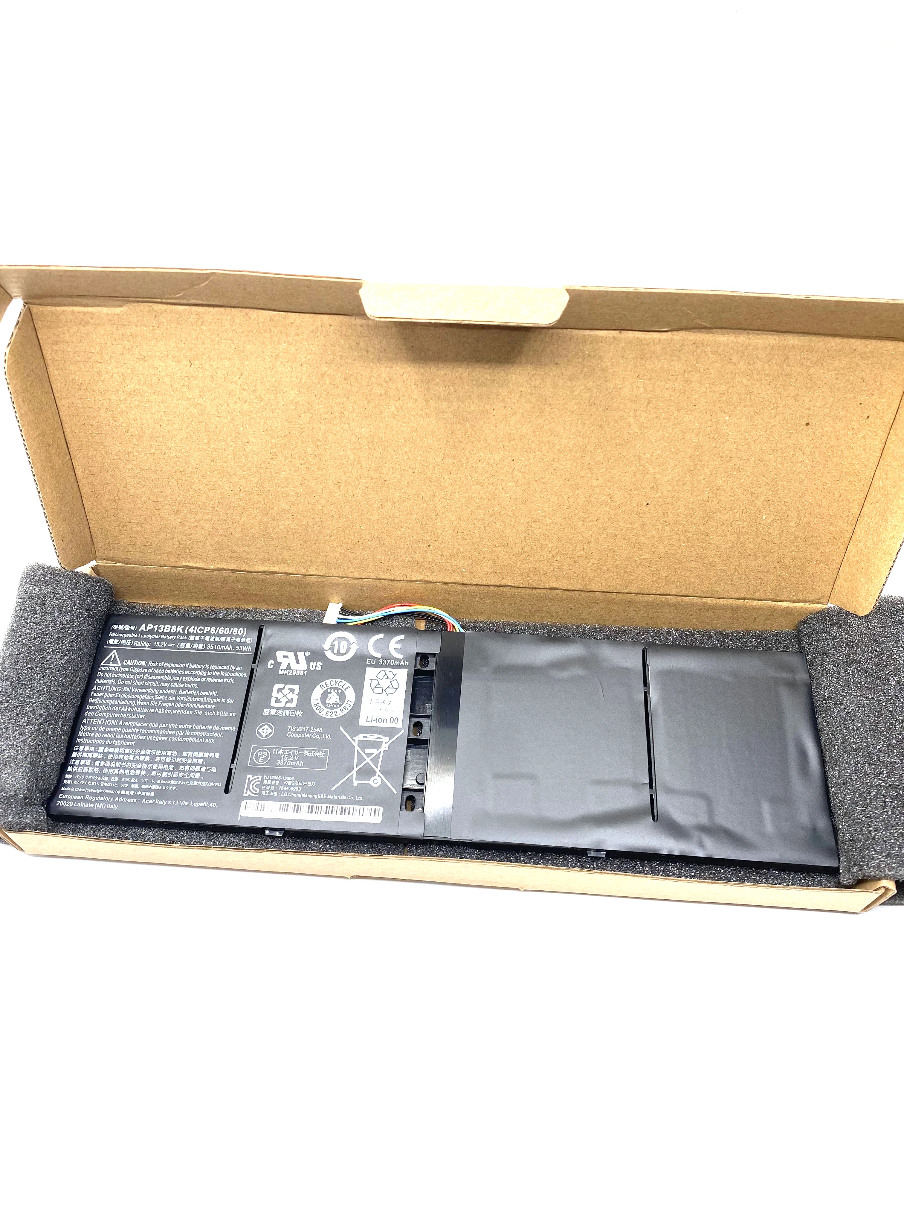 

AP13B3K AP13B8K Laptop Battery For Acer Aspire ES1-511 ES1-512 V5-472 V5-473 V5-552 V5-572 V5-573 V5-473P V7-481 R7-572 M5-583P