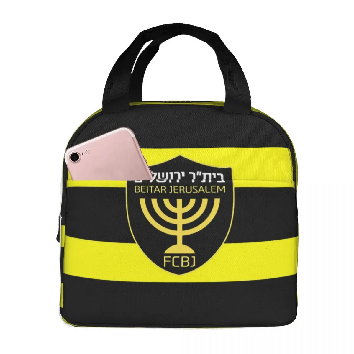 

B-beitar Football Insulated Lunch Bag Portable Meal Container Thermal Bag Tote Lunch Box Beach Travel Girl Boy