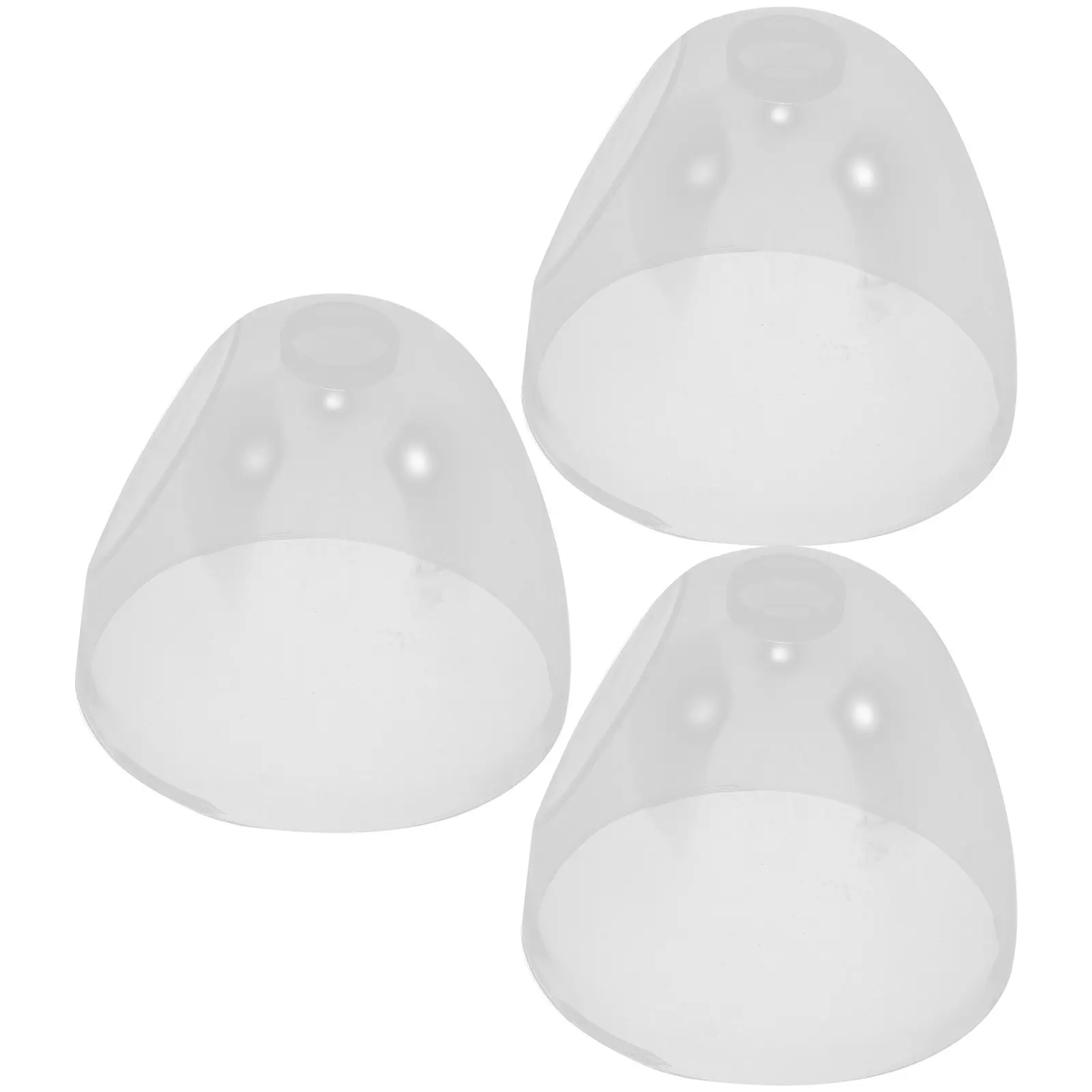 Replacement Plastic Baby Bottle Caps Leak Proof Milk Feeding Lids Clear Dome Covers for Reusable Nursing Bottles Accessories