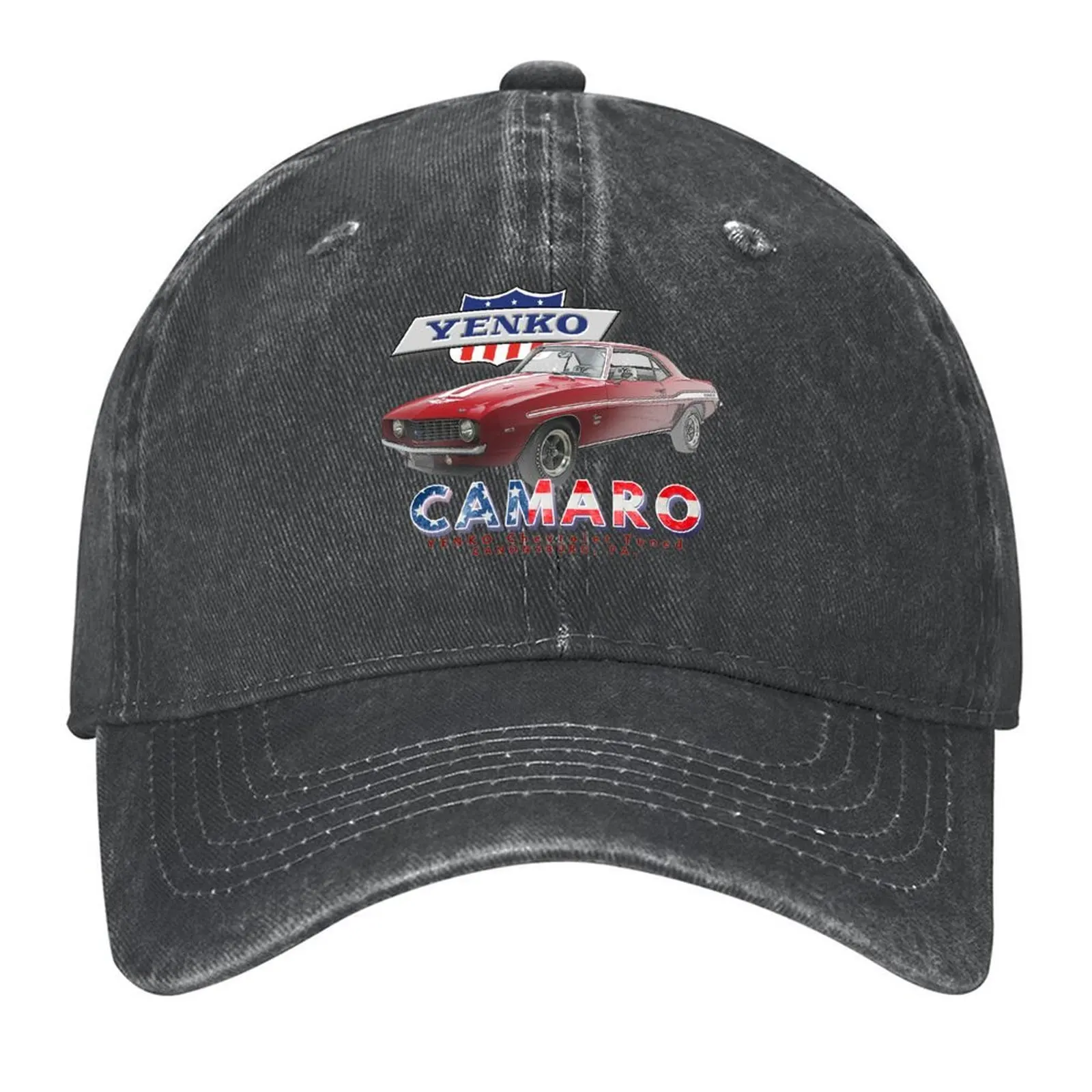 

Yenko Camaro 427 Muscle Racecar Baseball Cap fishing caps man Brand Man cap Gentleman Hat Unique hats Hats For Men Women's