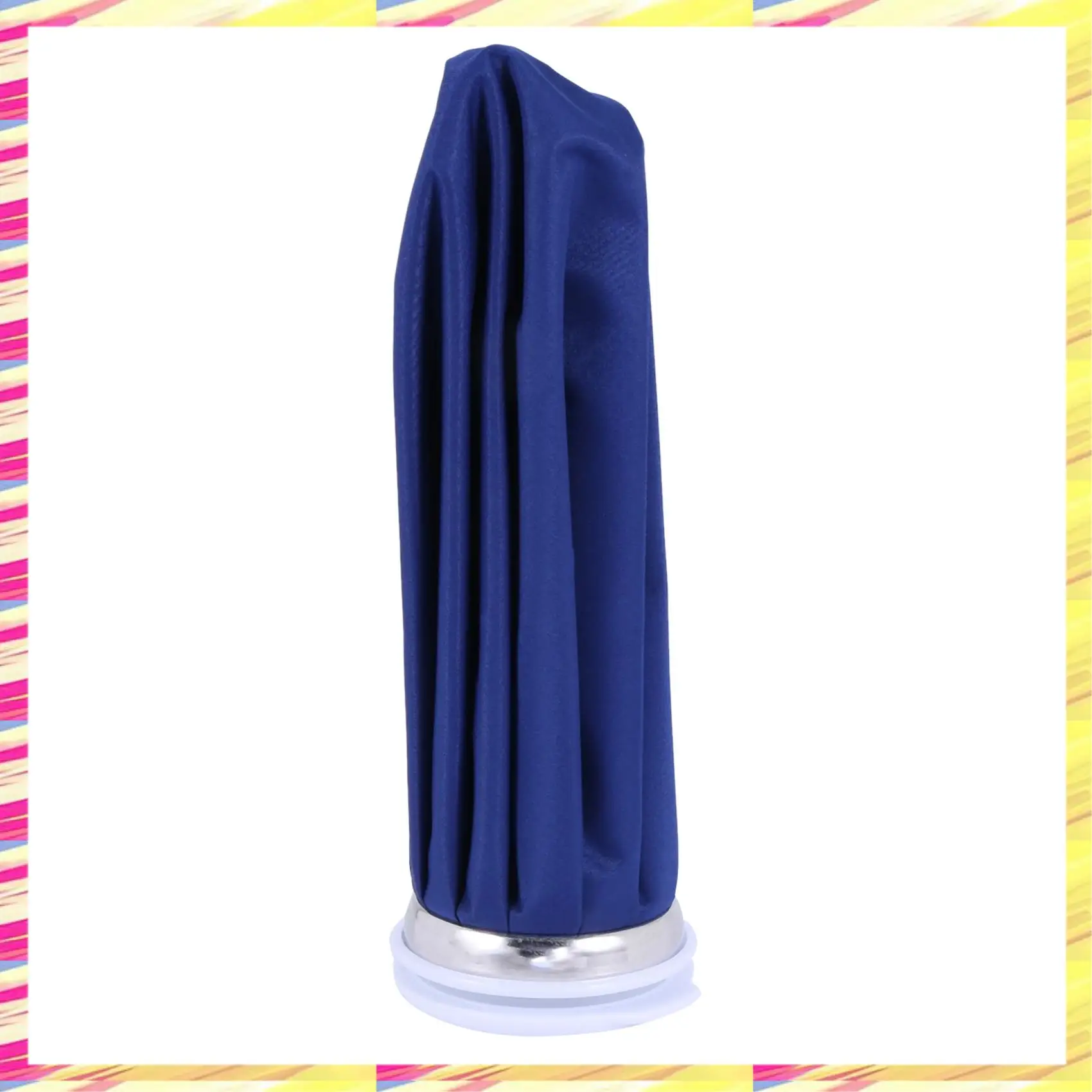 

ABJJ Ice Bags With Straps, Hot Cold Therapy Reusable Ice Bag Pack & Wrap For Head, Shoulder, Back, Knee .(9 Inch, Blue)