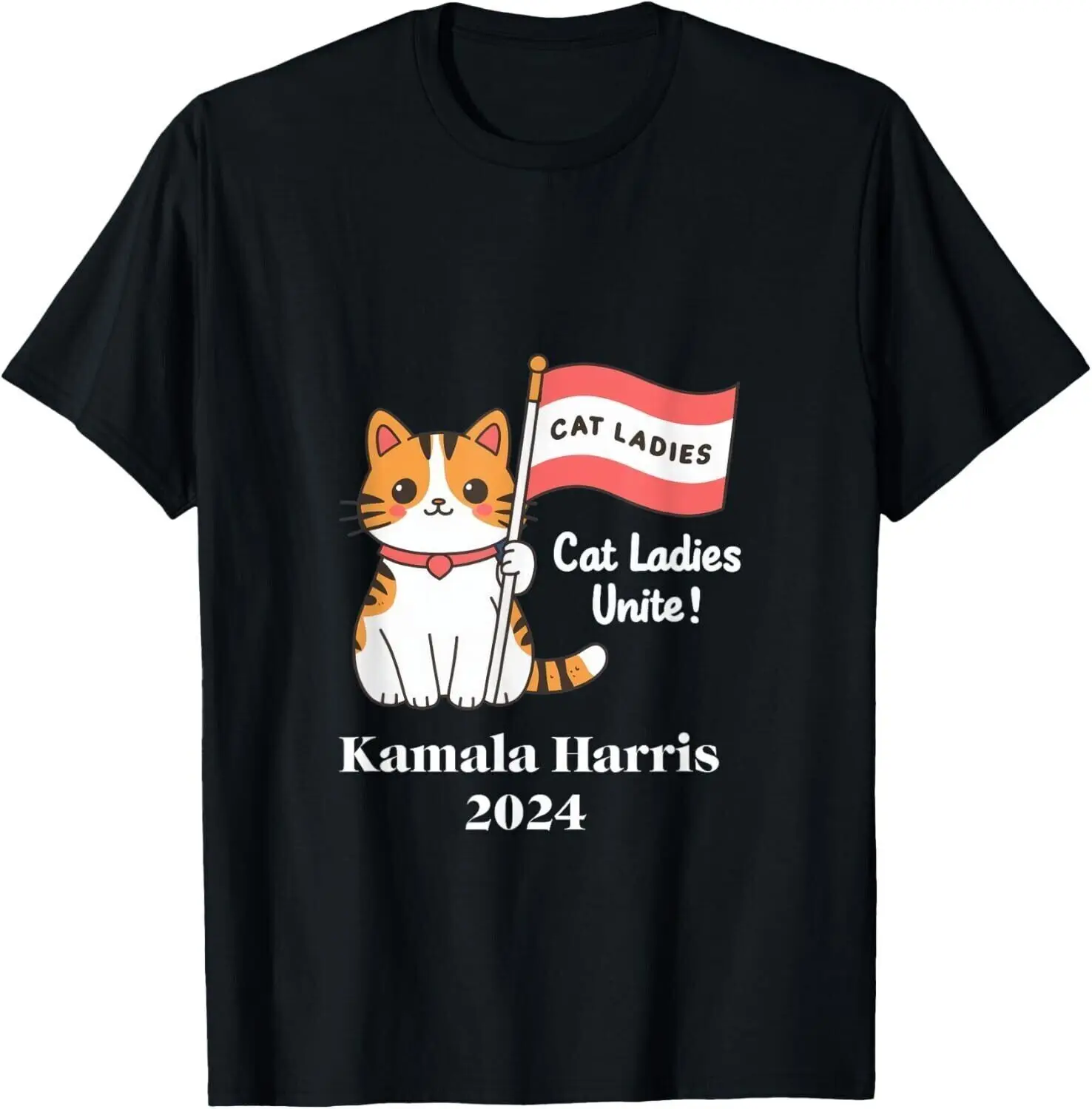 

Cat Ladies Unite Kamala Harris For President 2024 T Shirt