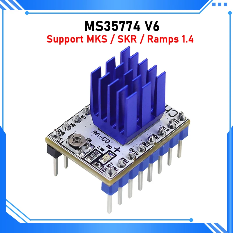 MS35774 Stepper Motor Driver Module Ultra Silent Stepstick 3D Printer Parts For MKS SKR Motherboard