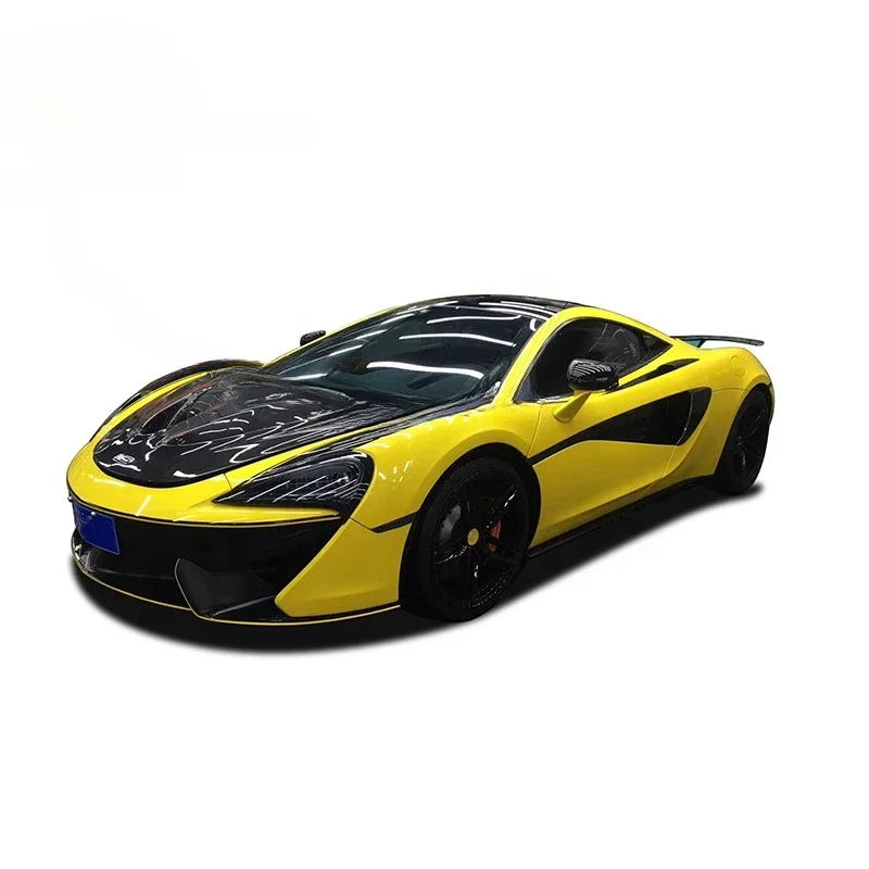 Top Quality Dry Carbon Fiber Engine Hood P1 Style For McLaren 540C/570S/570GT Car Bonnet Partscustom