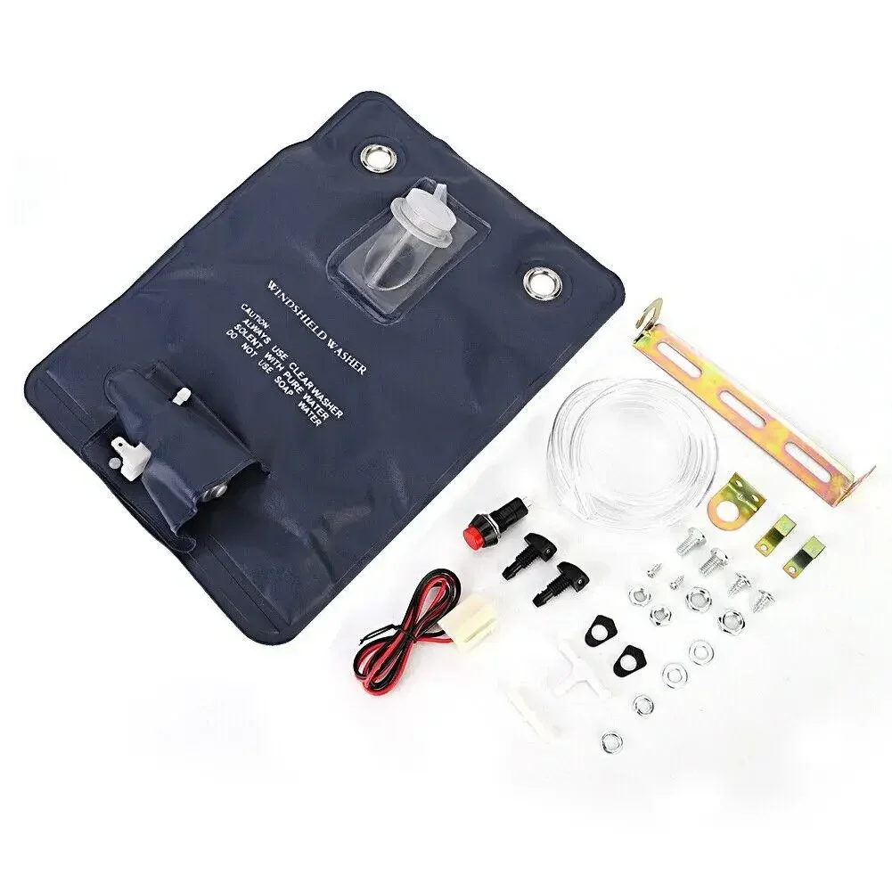 

Car Clean Pump Windscreen Washer Part Pipe&nbsp Plastic 151286776374 Bag Bottle Bag Kit Convenient To Use Clean