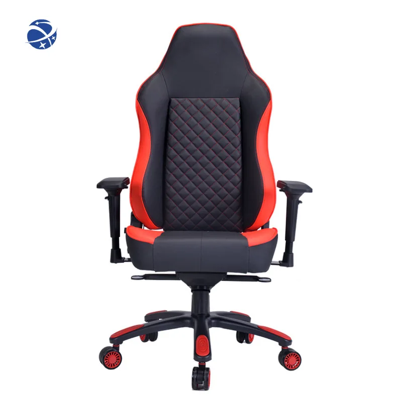 YYHCwholesale 2022 cadeiras gamer custom logo seat-height adjustable gas lift recliner anji ergonomic gaming chair