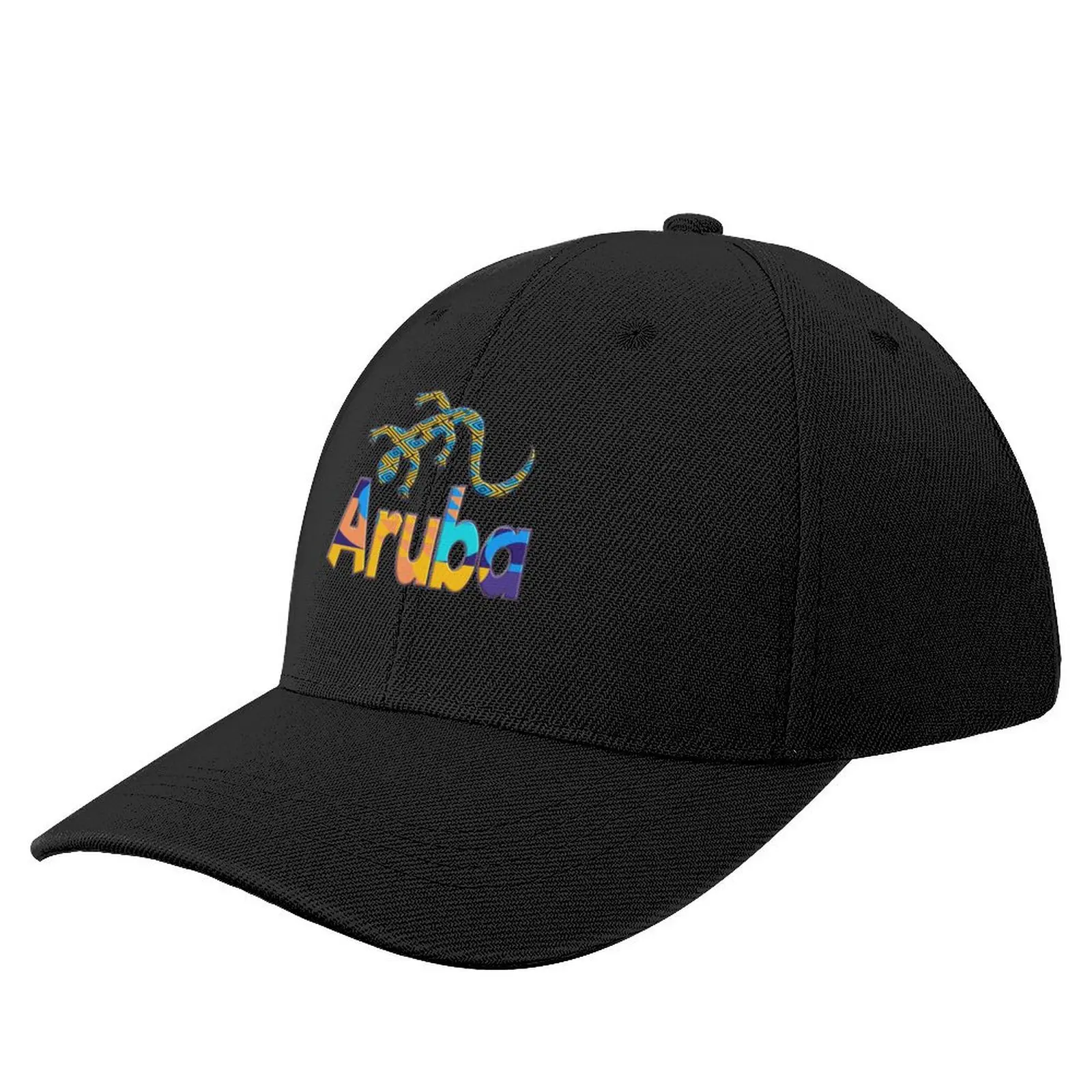 ARUBA - ONE HAPPY ISLAND - LIZARD PARADISE Baseball Cap Golf Cap western Hat Women's Men's