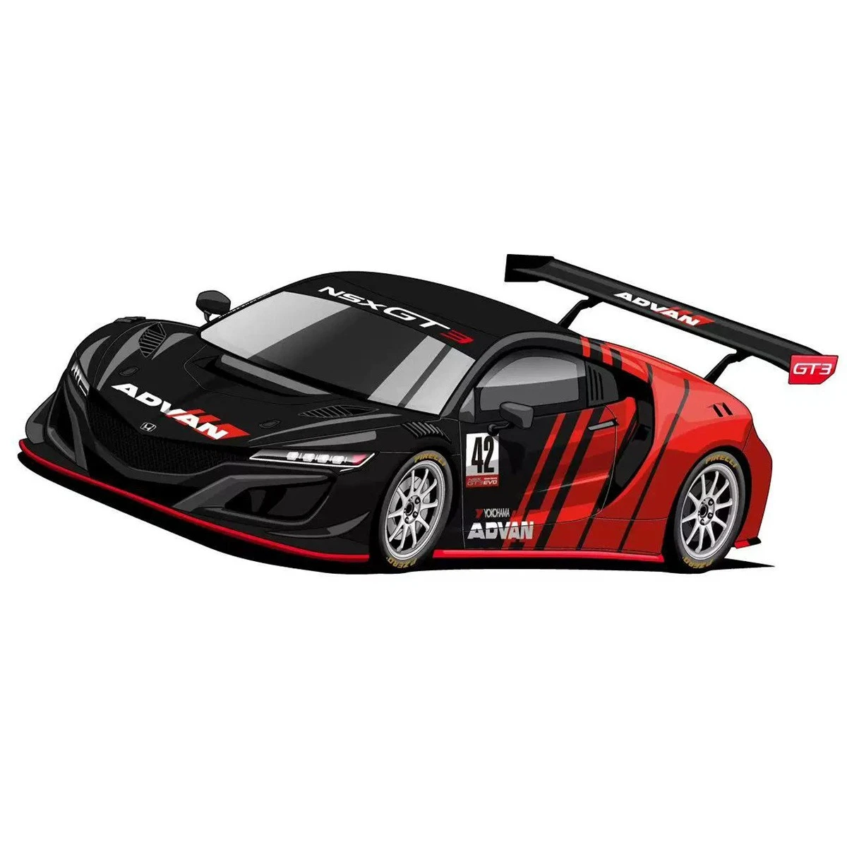 In Stock POP RACE 1:64 Honda NSX GT3 EVO 22 Advance Porsche Singer 964 Alloy Die Cast Car Model Collection