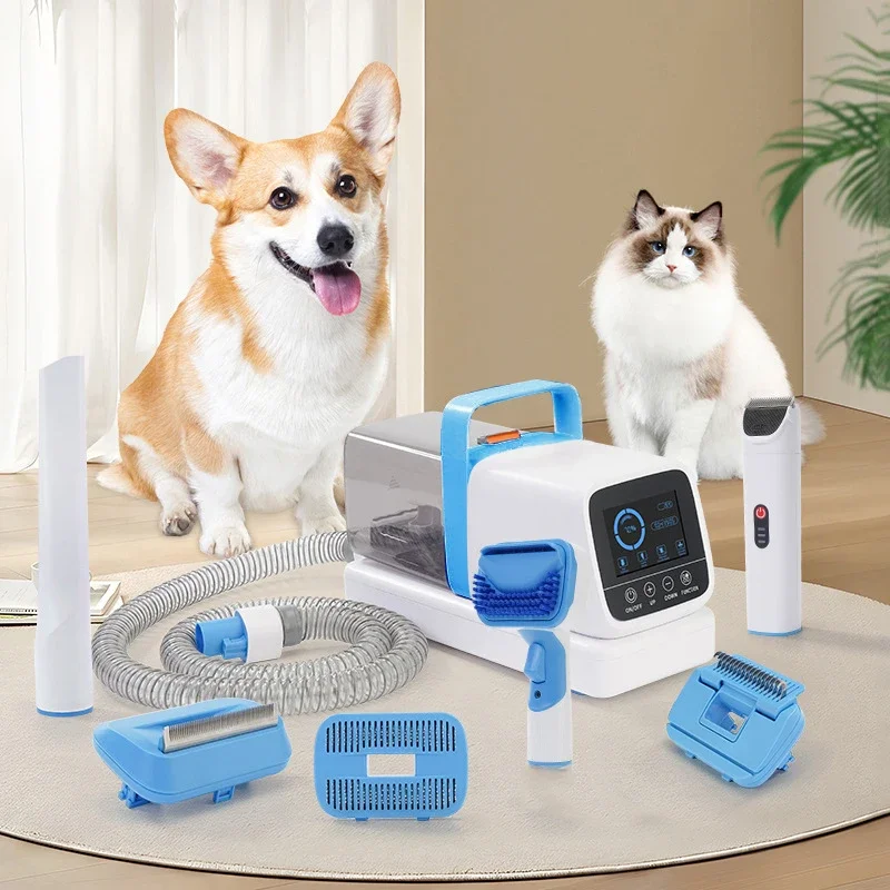 6 in 1 Pet Grooming Products Pet  Electric Hair Vacuum Cleaner  Pet Cleaning & Grooming Products Cat Dog Accessories