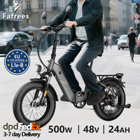 Fafrees FF20 Polar Folding Electric Bicycle 500W Mountian Bike with 48V 24Ah Removable Battery 20\