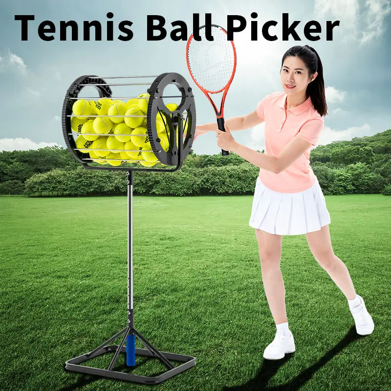 Tennis Ball Picker Using For Tennis Court Portable And Easy Carrying