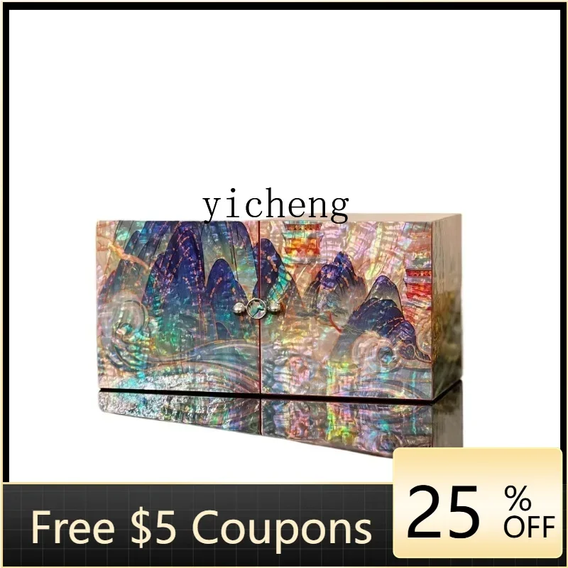 YFY  Fritillary Jewelry Box Nine-color Deer Storage Box High-end exquisite wedding gift makeup box