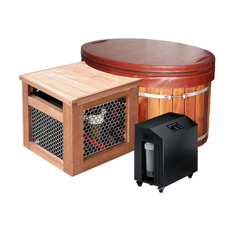 

New Design High End Cold Plunge Cold Recover Plunge Pool Ice Bath Personalized Cold Plunge Ice Bath With Chiller