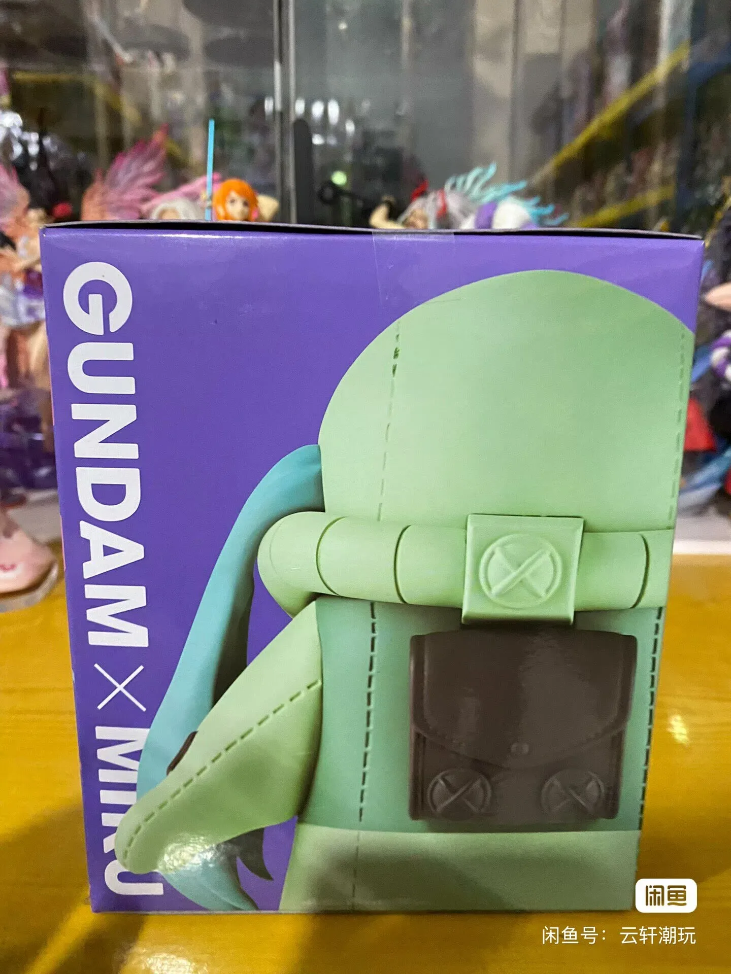 bandai-gundam-45th-anniversary-hatsune-miku-zaku-gurumi-hatsune-miku-ver-15cm-anime-firgure-action-figures-toys-gifts-pvc