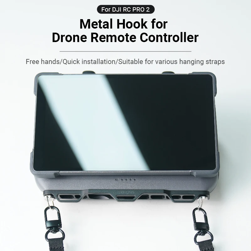 

for DJI RC Pro 2 Controller Lanyard Mounting Fixtures Metal Hook for DJI Mavic 4 Pro RC Pro 2 Strap Mounting Fixtures