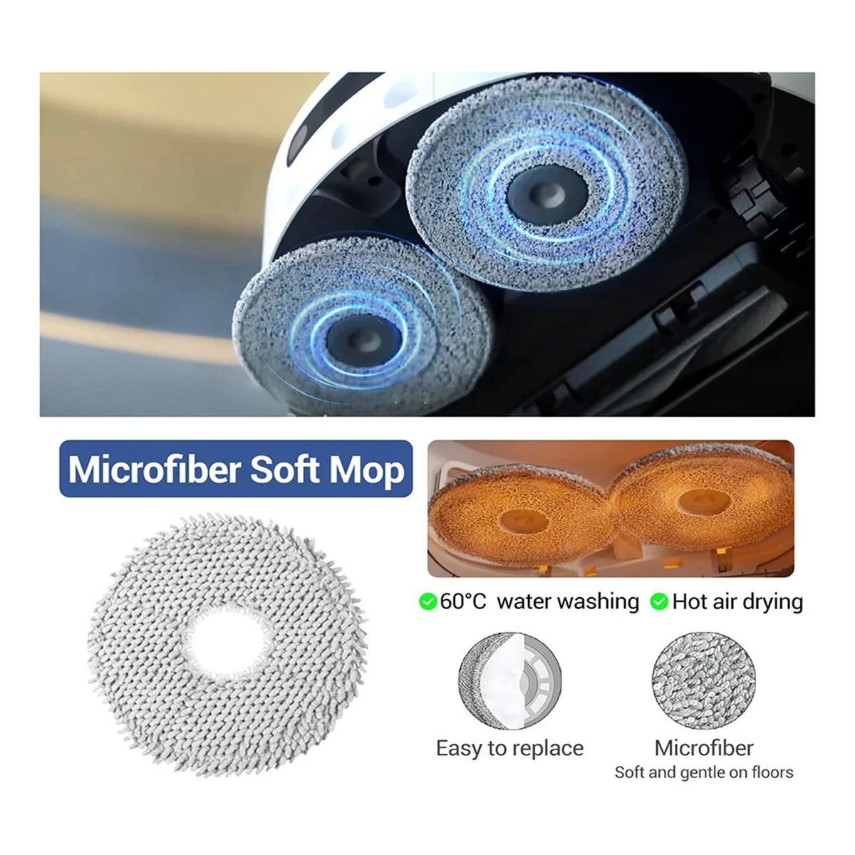 

Комплект аксессуаров ABGU для робота-пылесоса L20 Ultra, запасные части, основная боковая щетка, фильтры Hepa, тканевые мешки для пыли