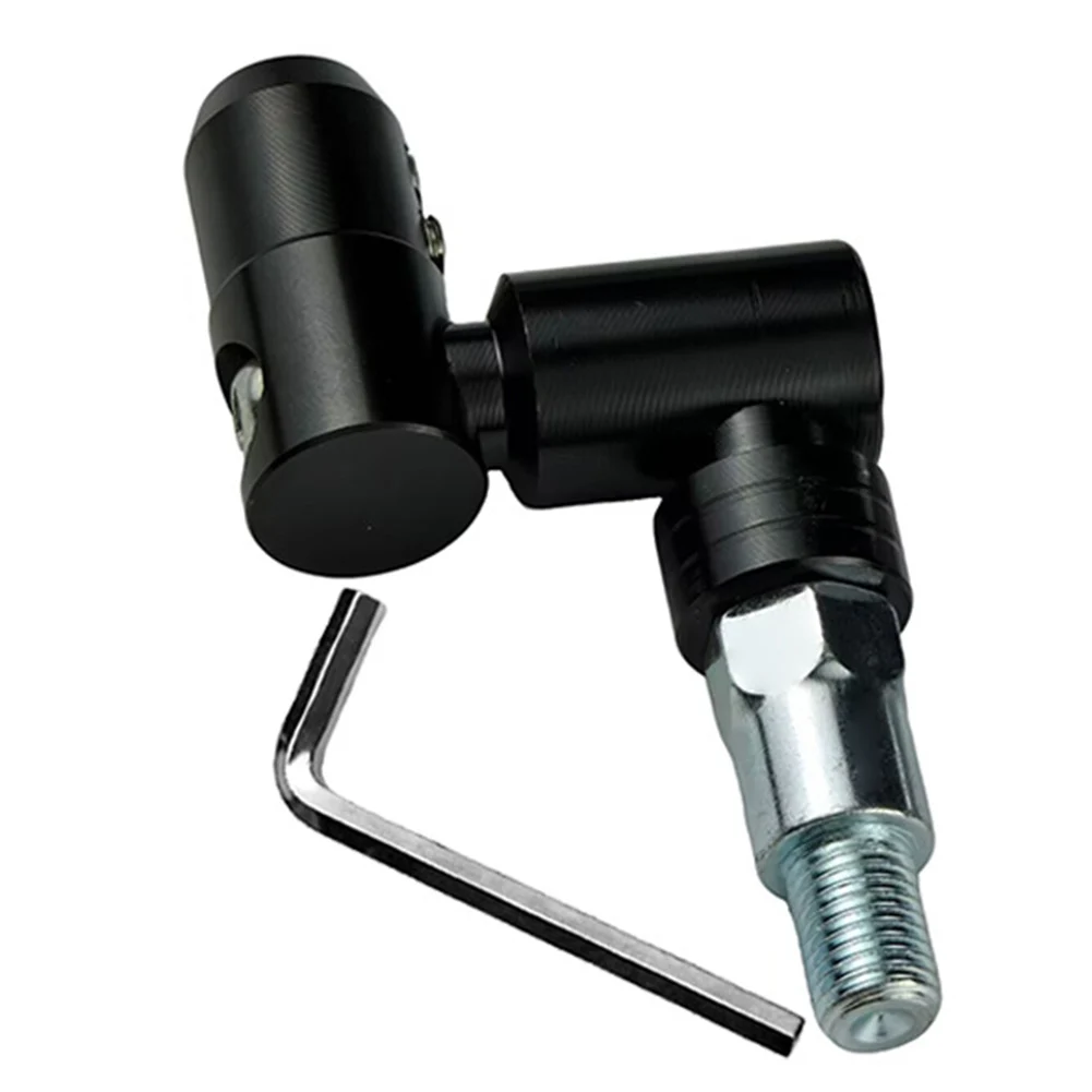 360 Degree Rotation Aluminum Motorcycle Mirror Bracket Screw with Shock Absorbing and Adjustable Position Design