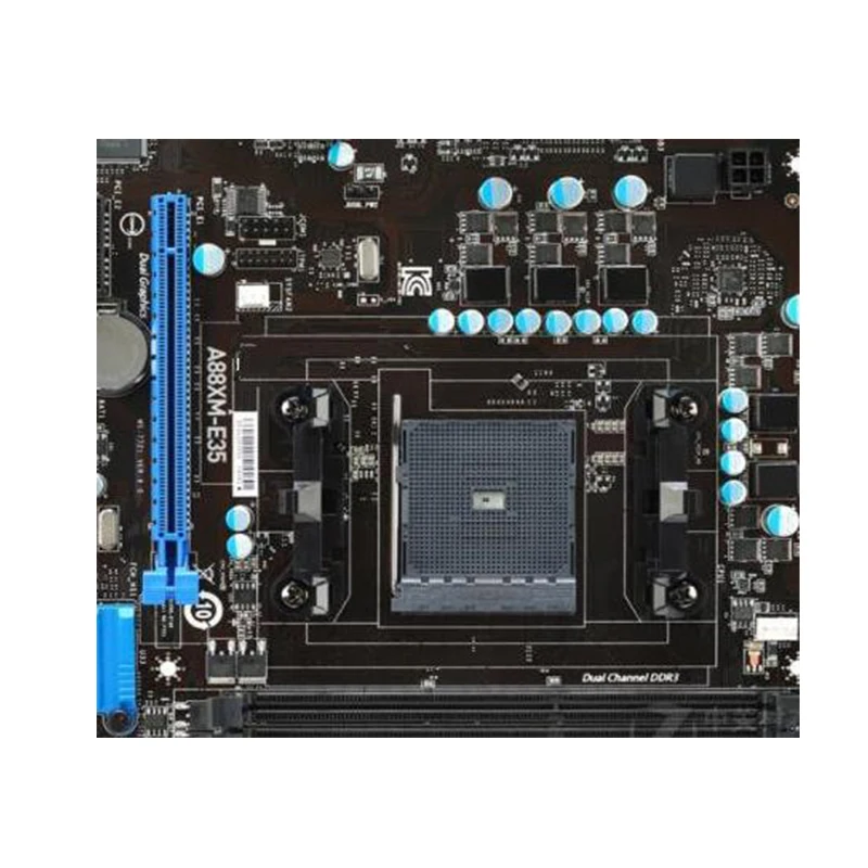 Used FM2+ FM2 For AMD A88X A88XM-E35 Computer USB3.0 SATA3 Motherboard FM2b DDR3 Desktop Mainboard