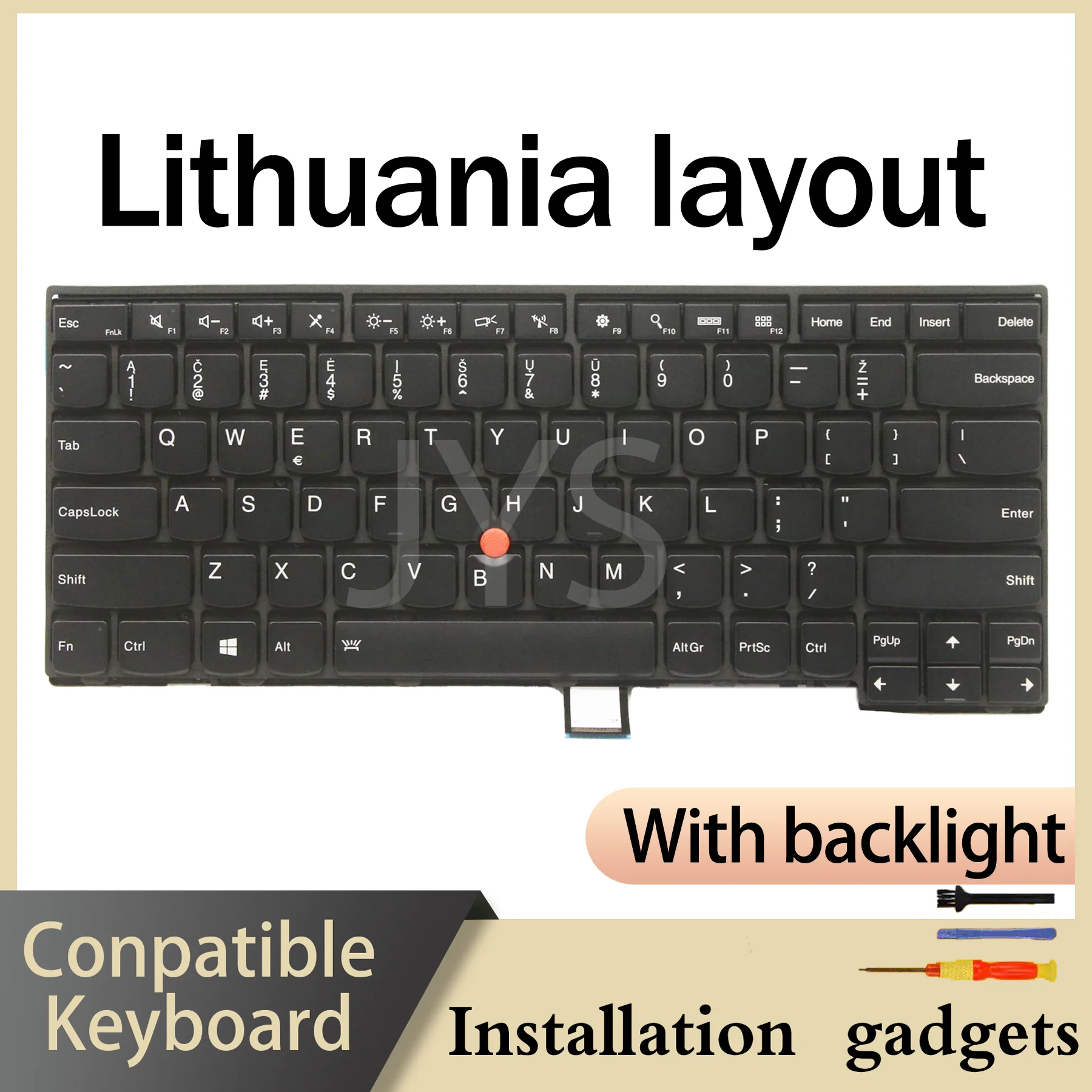 for Lenovo ThinkPad T440/T440s/T440P/T450/T460/L440/L450/L460/L470 Backlit Keyboard NL CZ LT SRB GR IN US UK DE SP LA IT AR