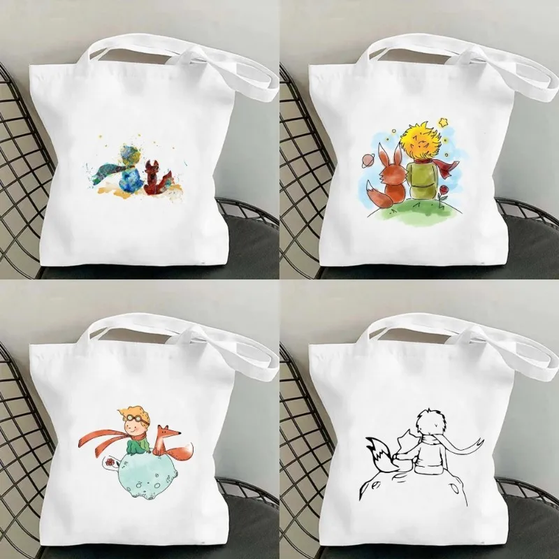 Little Prince Women Shoulder Bags Tote Bag Capacity Canvas Bag