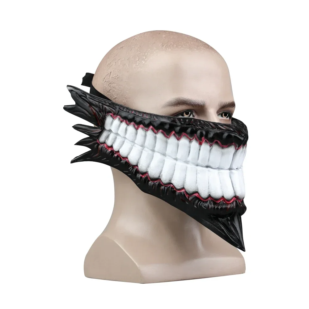 Cosplay DAN DA DAN Okarun Ken Takakura gezichtsmasker voor volwassen Halloween enge maskerademaskers
