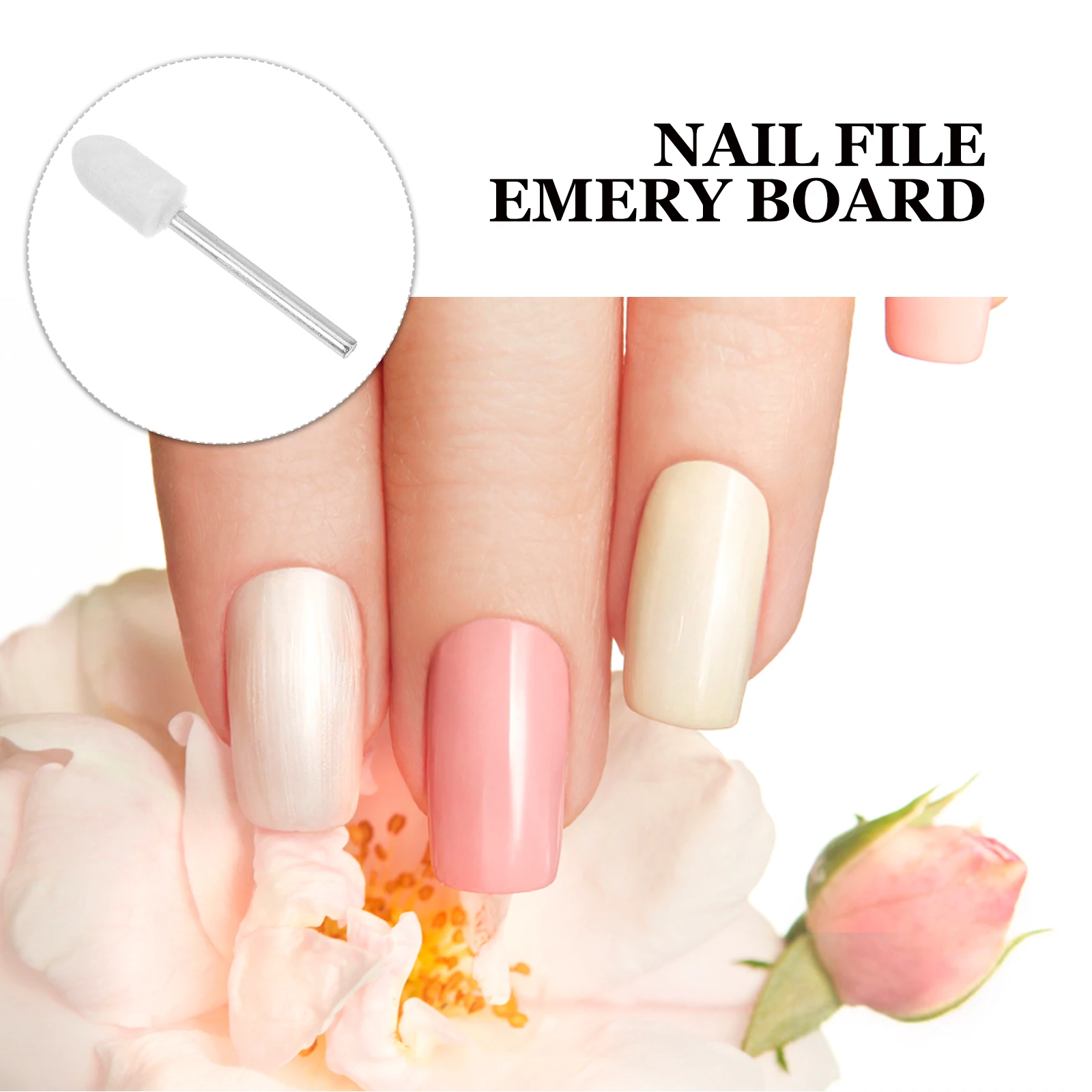 

12Pcs Wool Felt Polishing Kit Efficient Performance for Drill Jewelry Glass Nail Art Projects Polishing Brush for Drill