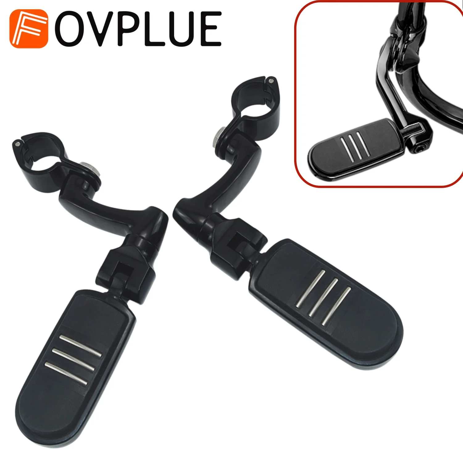 

25-35mm Motorcycle Engine Guard Highway Foot Pegs For Harley Honda Yamaha Road King Sportster Dyna Electra Glide Steet Iron 883