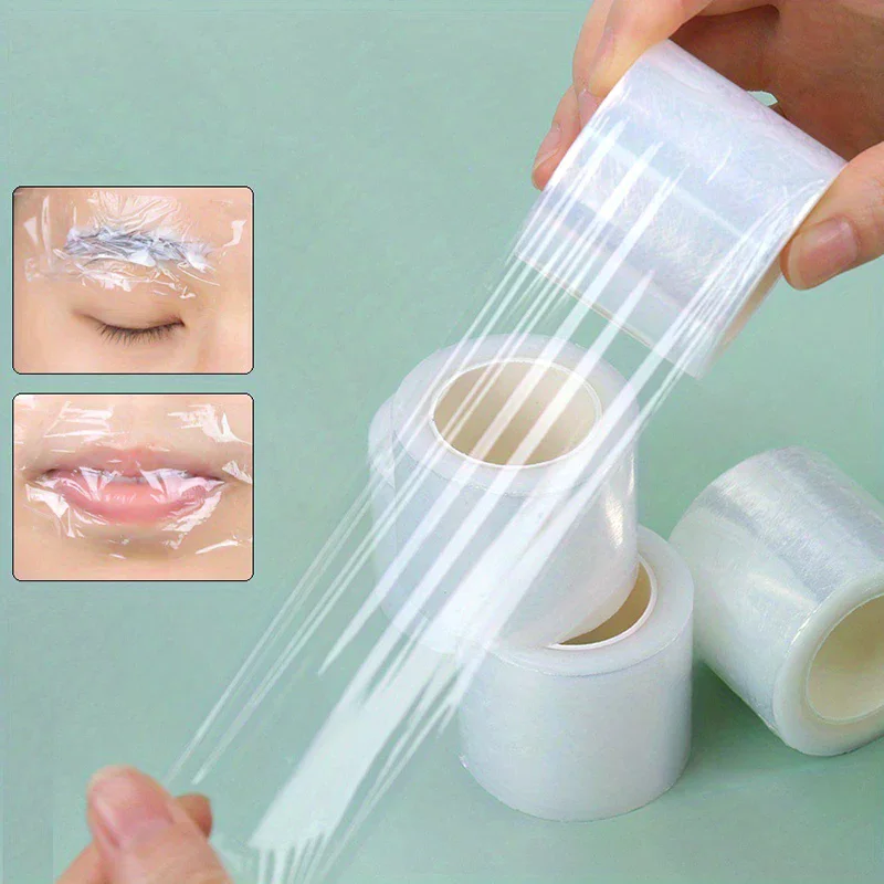 

1 Roll Microblading Tattoo Clear Plastic Wrap Preservative Film For Permanent Makeup Tattoo Eyebrow Tattoo Accessories
