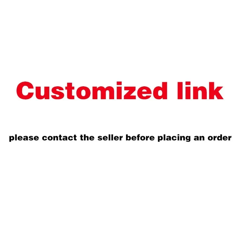 Customized Link for CNC Part Order, Please Contact the Seller Before Placing an Order