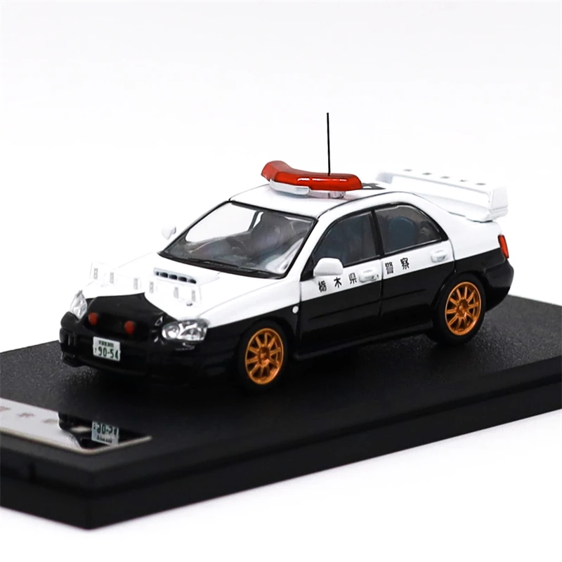 

Rollin 1:64 Japanese police Impreza Die-Cast Car Model Miniature Gifts