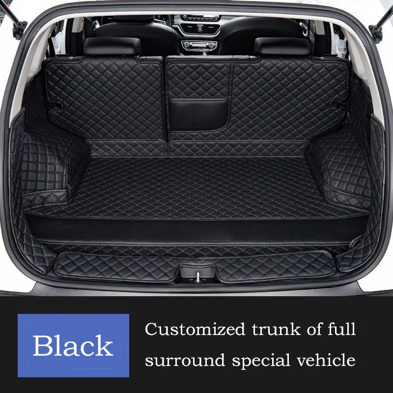 Custom Kofferbak Mat Voor Hyundai Tucson NX4 2021 2022 2023 2024 2025 Lederen Waterdichte Hoofd Pad Interieur Modificatie Accessoires