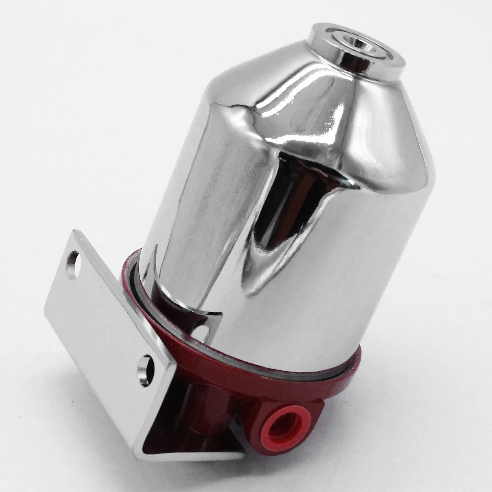 Estrutura grande do filtro de combustível da vasilha inline 3/8 NPT entrada saída corrida 10 mícrons