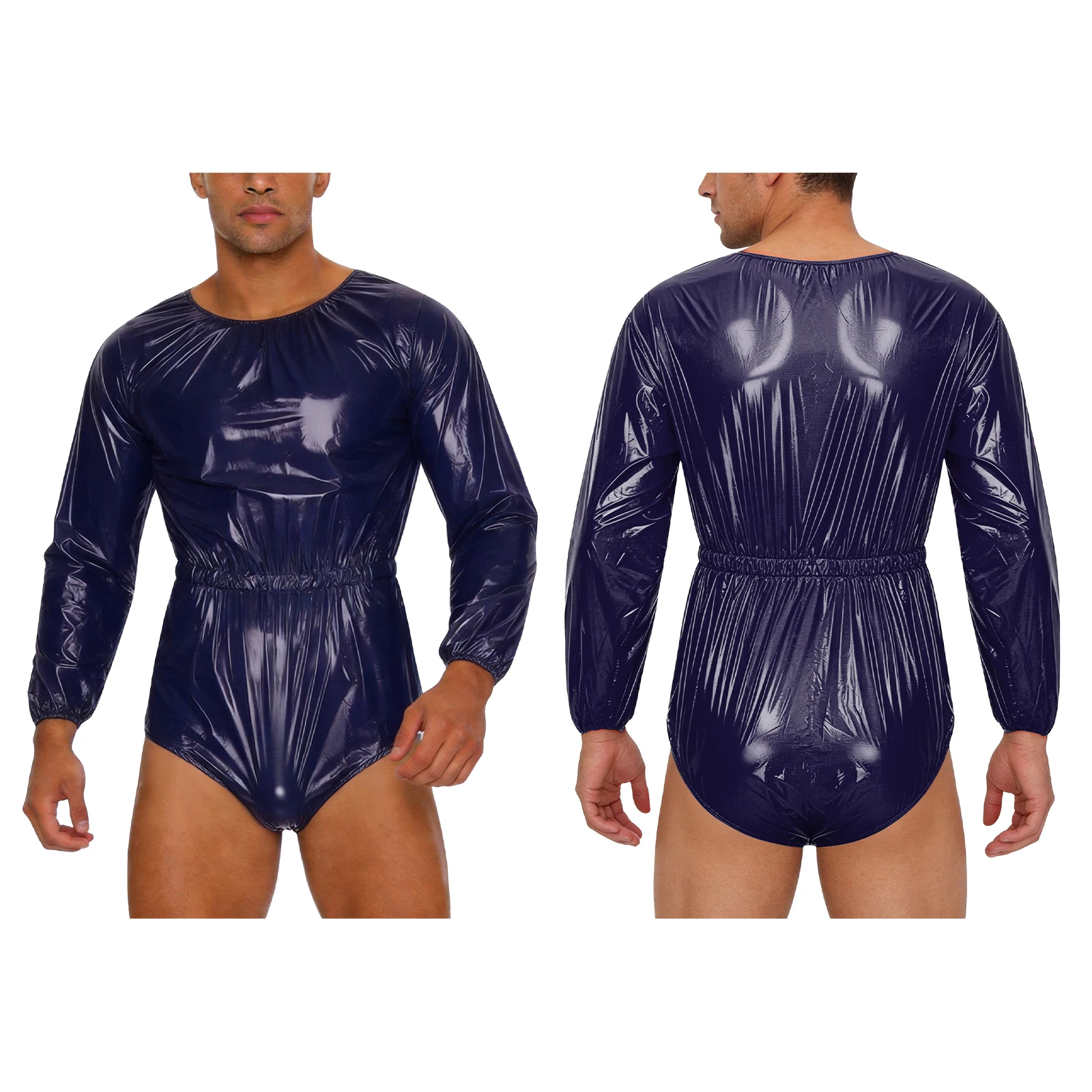 Adult Waterproof Adaptive Bodysuit Leak-proof Diaper Cover Easy-to Wear Jumpsuit for Elderly Bedridden Special Needs Swimwear