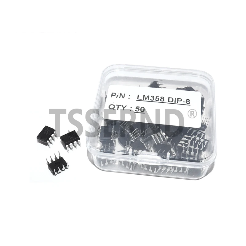 20/50PCS DIP8 LM358 IC Chip Kit Integrated Circuits Kit LM358P Operational Amplifier