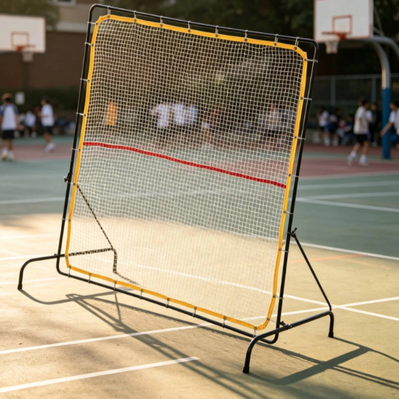 Tennis Rebound Net Portable Tennis Rebounder Net Easy-to-Assemble Long-Lasting for Coaches, Backyard, Driveway