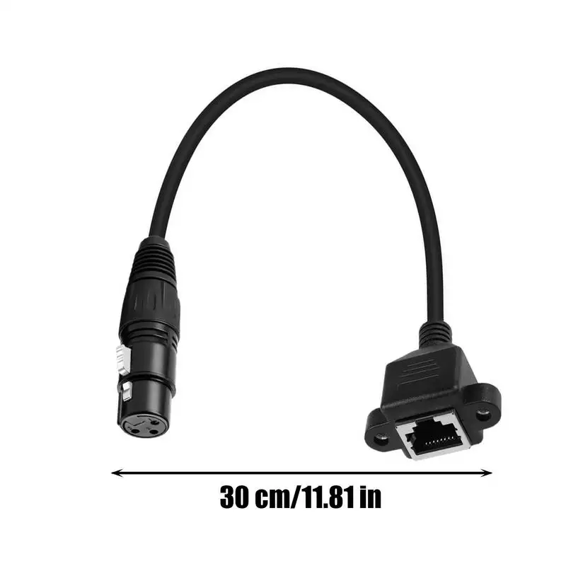 Câble adaptateur RJ45 connecteur réseau femelle 3 broches câble adaptateur RJ45 connecteur Audio Ethernet convertisseur de contrôleur d'extension