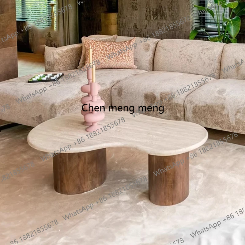 Second-hand Coffee Table for Living Room, Home, Hotel, and Homestay Marble Coffee Table