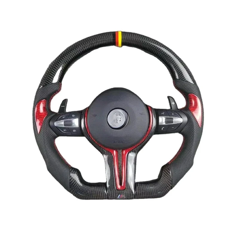 

M Performance Carbon Fiber Steering Wheel Fit for F30 F32 F10 F20 F07 F01 E46 E60 E90 M3 M4 M5 M7 LED Display