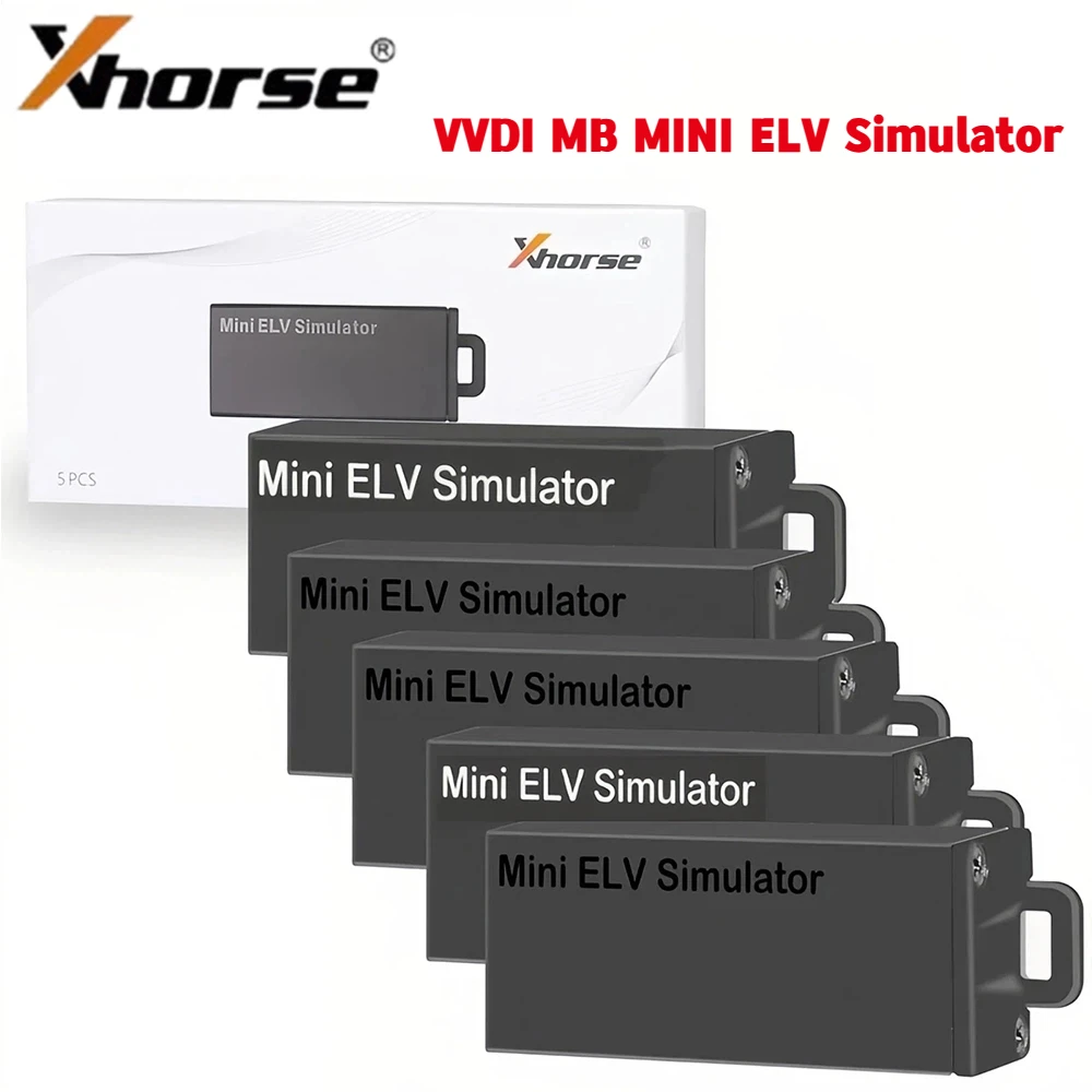 1/2/5PCS Xhorse VVDI MB Mini ELV Simulator ESL Renew Simulator For Benz W204 W207 W212 Directional Lock Work With VVDI MB Tool