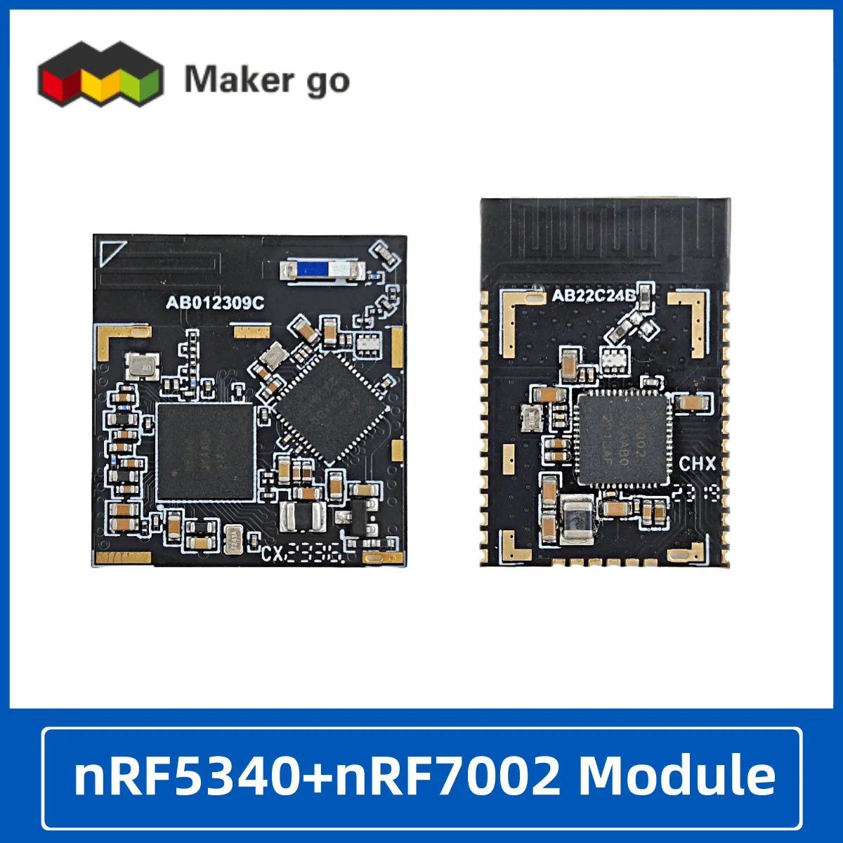 Nordic nRF7002+nRF5340 Module Embedded Wi-Fi6+BLE Low-power Module Wi-Fi Dual-band 2.4 GHz/5 GHz Support Matter