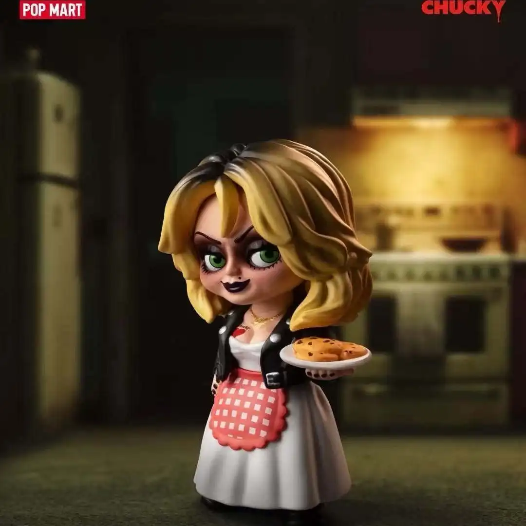 Nieuwe POP MART Chucky Ghost Return Series Mystery Box Blind Box Handheld Anime Action Figure Collectio Ornament Halloween Gift Toy