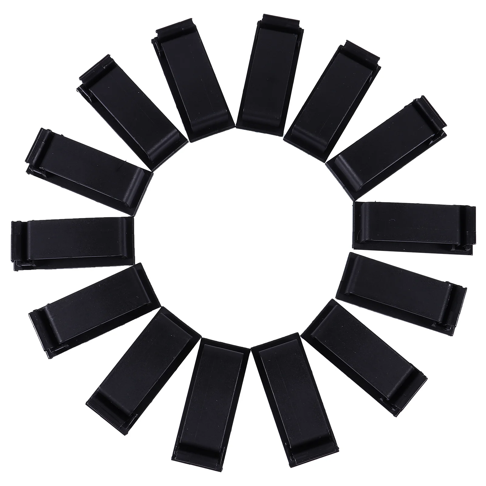 

20 PCS Self Adhesive Cable Manager Wire Organizer Durable Holder Cord Management Clips Self-Adhesive Organizers for Cords