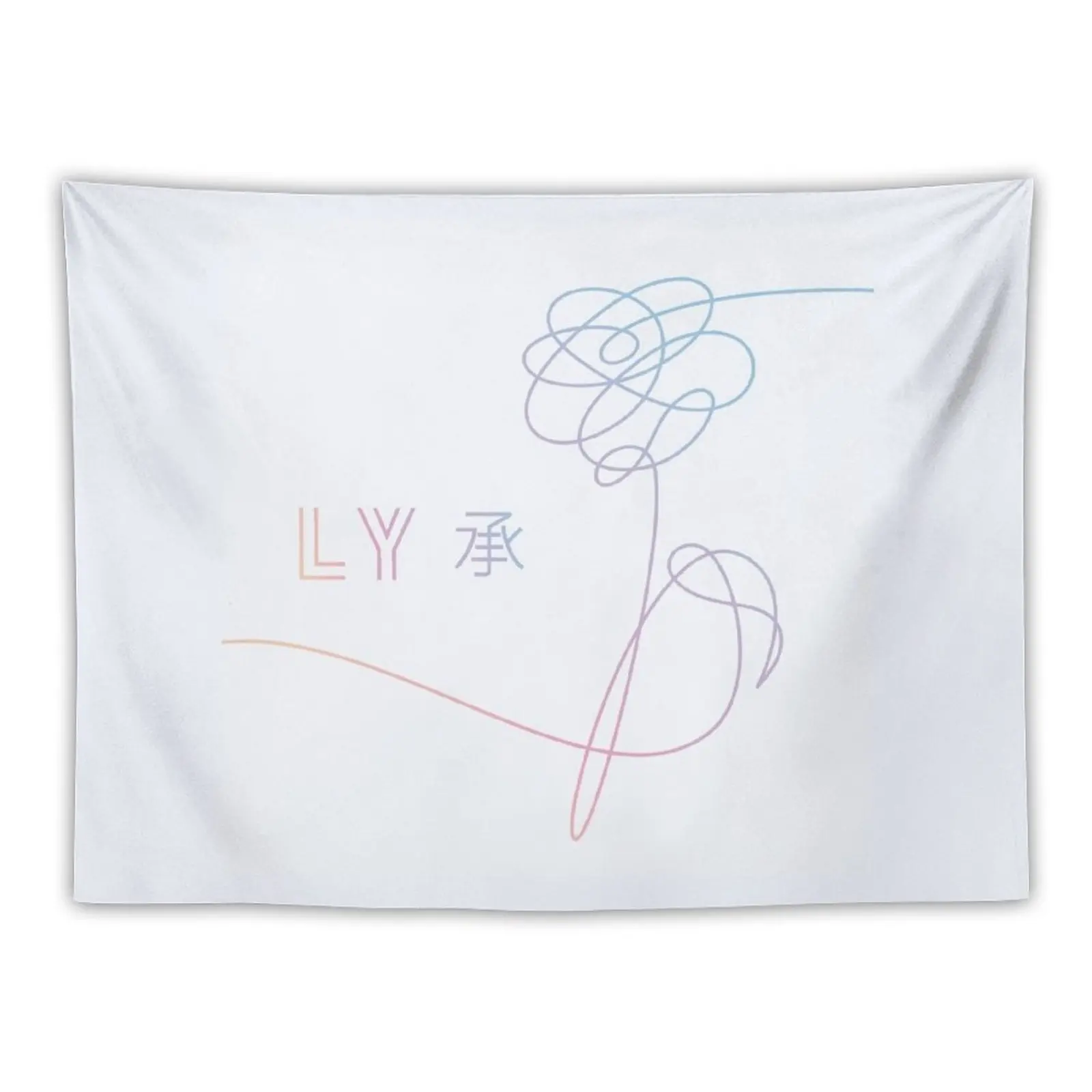 

love yourself her album cover Tapestry Room Aesthetic Room Decoration Accessories Home Decoration Aesthetic Room Decor