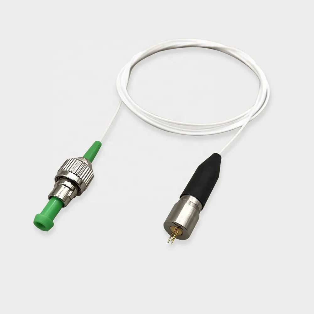 

Модуль одномодового коаксиального оптоволокна с косичками, 520 нм, 60 мВт, драйверы LD и обратная связь PD