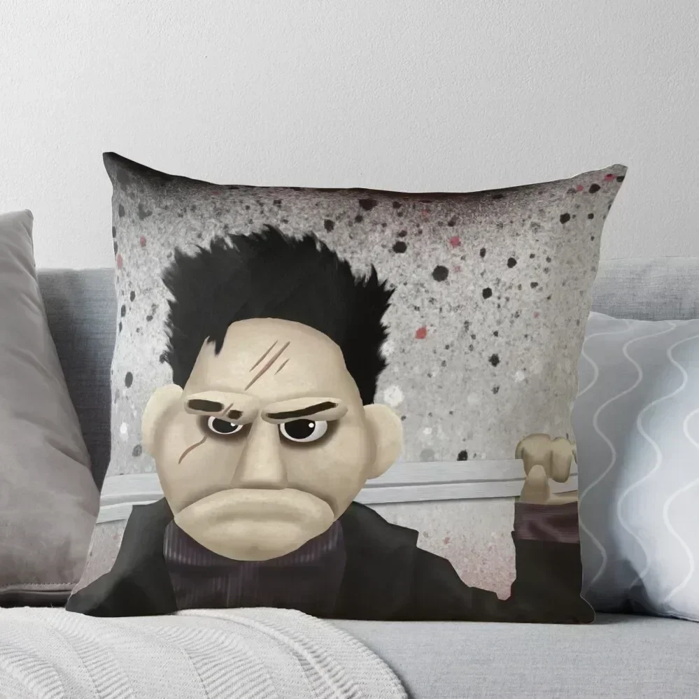 

Angel - Smile Time Puppet Throw Pillow Cushions Cover Pillows Aesthetic sleeping pillows pillow